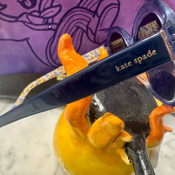 Kate Spade Blue Sunglasses - Picture 4 of 6